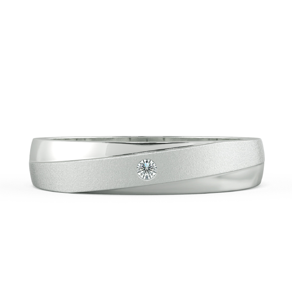 Men's Modern Wedding Ring NCM2029 1